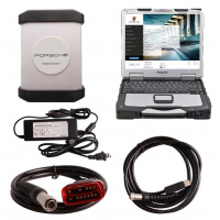 Porsche Piwis Tester II Diagnostic tool with Panasonic CF-19 Laptop V18.150 Software 