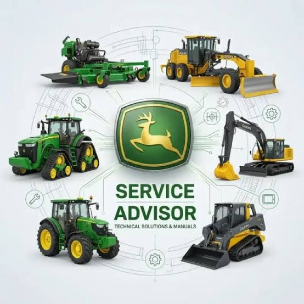 John Deere Service Advisor V5.4.84 05.2026 Software de diagnóstico y manuales técnicos para equipos agrícolas construcción y forestales